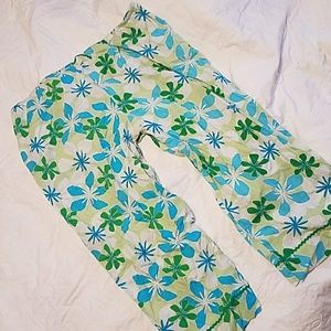 Floral Capri Summer pajama pants
